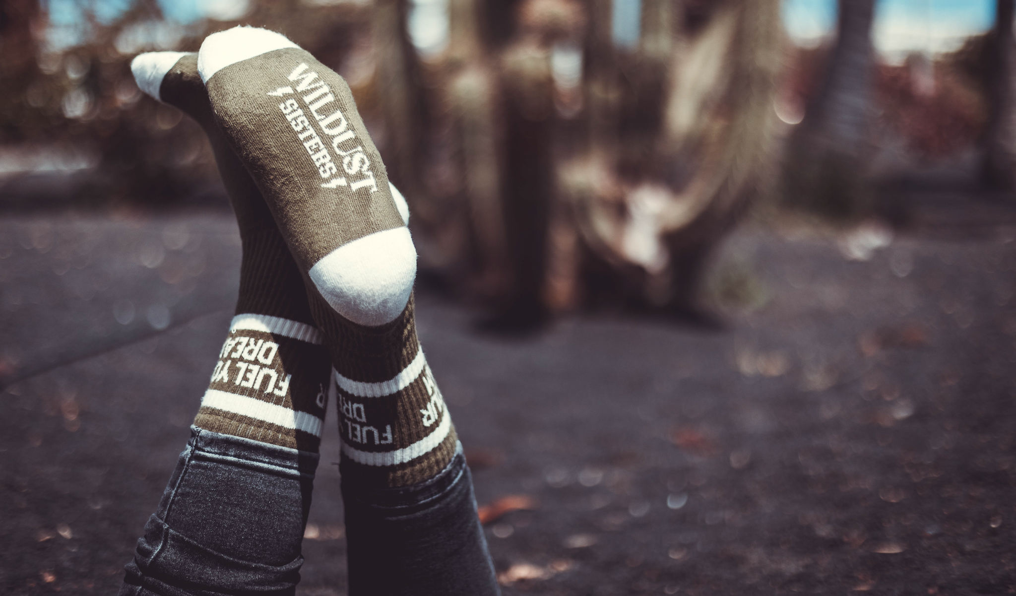 vintage socks retro wildust kaki
